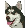 Borduurpakker Hond Athos 22x29cm