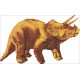 Borduurpakket dino Triceratops 20x33cm