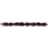 Granaat rond 3-4mm streng 35cm.