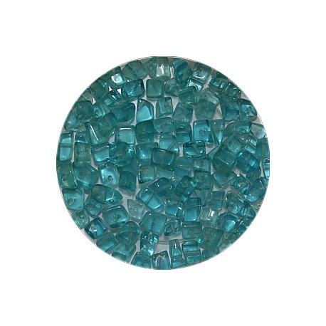 Aquamarijn split 25 gram ca 45 cm.