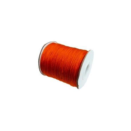 Satijnkoord 0,5mm oranje 5 meter