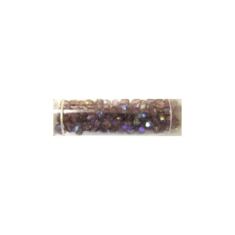 Gutermann facetkralen 4mm amathist AB ca 130st
