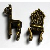 metalen hanger oude stoel oudg.kl 2st