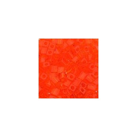 Miyuki square 4mm transp oranje 100st.