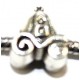 Metalen kraal gat 5mm muts