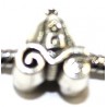 Metalen kraal gat 5mm muts