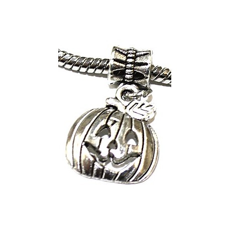 Metalen kraal gat 5mm hang met haloween