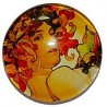 Cabochon 25mm art nouveau dames portret