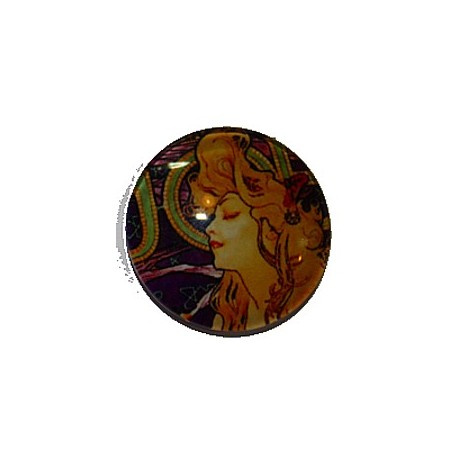 Camee 25mm art nouveau dames portret