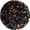 Kunststofparel 3mm zwart AB 200st.