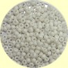 Rocailles 7/0 opaque wit 25 gram