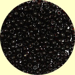 Rocallles 7/0 transp donkerbruin 25gr