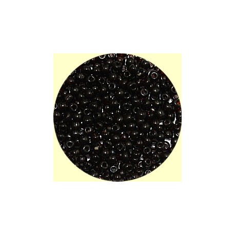 Rocallles 7/0 transp donkerbruin 25gr