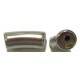 Metallookkr. 30x13xxmm bocht gat 3mm p.st.