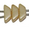 2-gat boogkralen 3,75x9,9mm beige 25st.