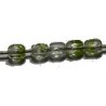 Facetkraal 3mm groen transparant 50 st