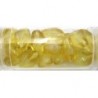 Guterman lantaarnkraal 14mm topaas/wit ca20st
