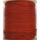 Waxcord 0,5mm donker rood 5meter