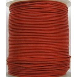 Waxcord 0,5mm donker rood 5meter