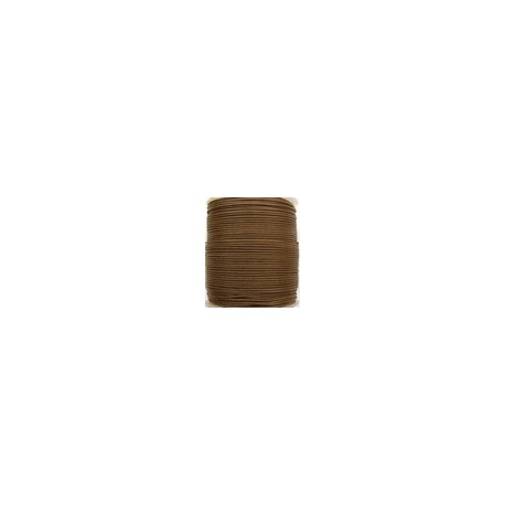 Waxcord 0,5mm copper(bruin) 5meter