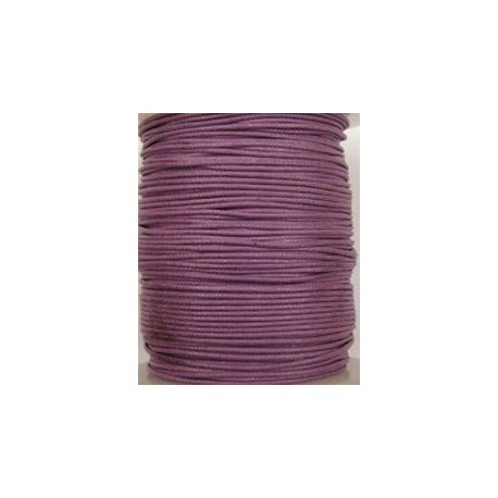 Waxcord 1mm paars 100meter