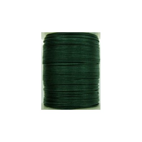 Waxcord 0,5mm flessengroen 5meter