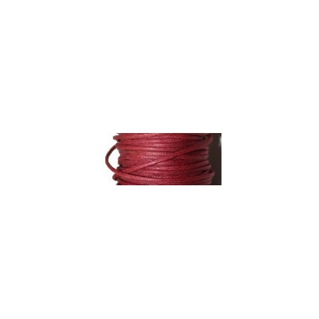 Waskoord 1,5mm bordeauxrood 5meter