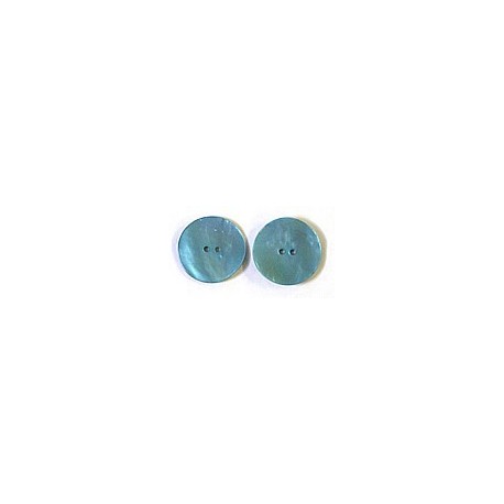 parelmoer 28mm blauw per stuk