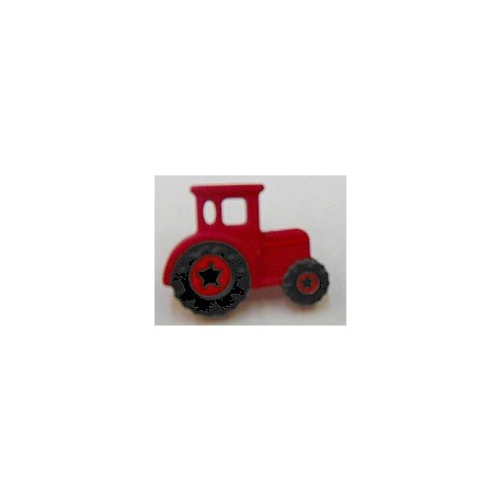 knoop tractor rood per stuk