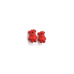 Knoop samson 18mm rood per stuk