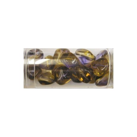 Gutermann multicolour 12mm bruin/lila ca 18st.