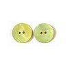 parelmoer 20mm mat geel per stuk