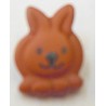 knoop nijntje bruin per stuk