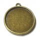 Kastje voor ronde camee 20mm