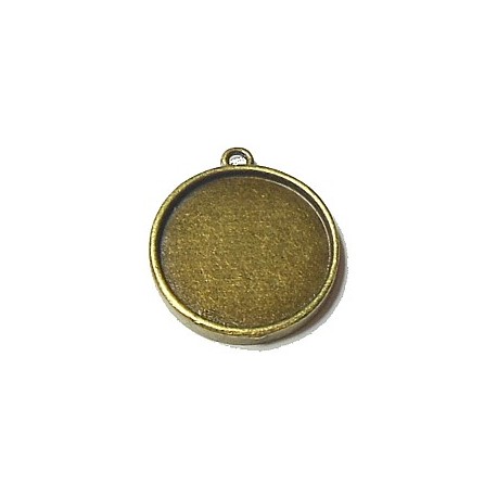 Kastje voor ronde camee 20mm