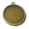 Kastje voor ronde cabochon 20mm