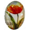 Cabochon ovaal 18x25mm zomerbloemen