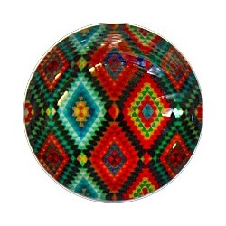 Camee 20mm rond fantasie