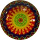 Camee 20mm rond fantasie