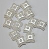 Orion kralen 2,7x4,3mm pearlwhite coated 50st.