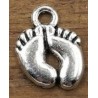 Bedel babyvoetjes 14mm 2st.