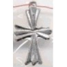 Metalen hanger kruis 26x15mm 5st