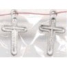 Metalen hanger kruis 18x11mm 5st