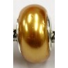 Pandostyle kraal 14mm parel goudbruin p.st.