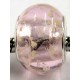 Pandorastyle kraal roze glow in the dark p.st