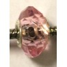 Pandorastyle kraal 12mm facet lichtrose p.st