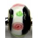 Pandostyle kr. 14mm zwart witte band outside bloem