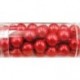 Gutermann glaskralen 8mm rood ca 46 st