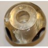 Pandorastyle 18mm transp/zw/wit 925 zilverkern