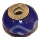 Pandorastyle 18mm blauw/wit str. 925 zilverkern